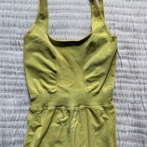 Free People Movement Lime Green One Piece